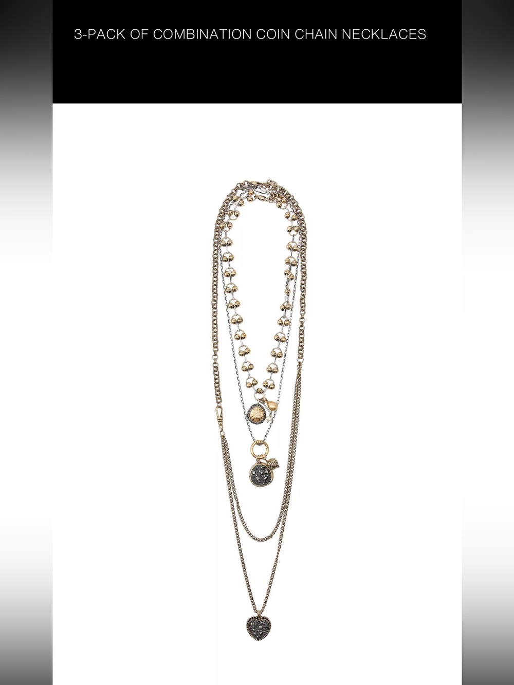 Zara 3-pack necklaces